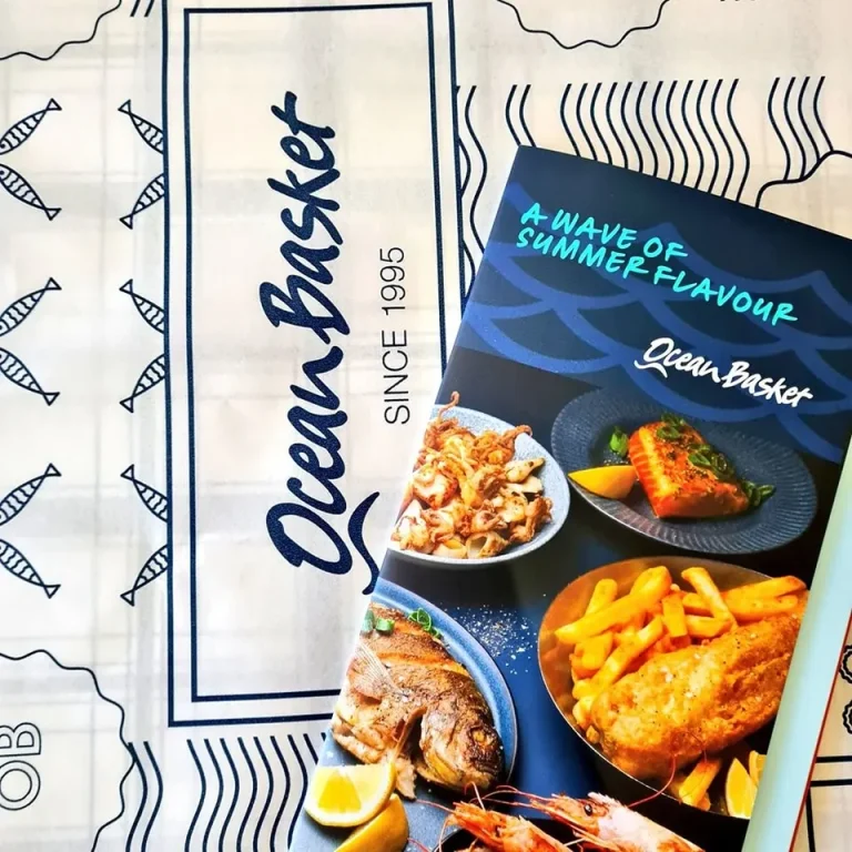 Ocean Basket Menu With Updated Prices in South Africa 2024