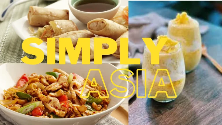 Simply Asia Menu With Updated Prices in South Africa 2024